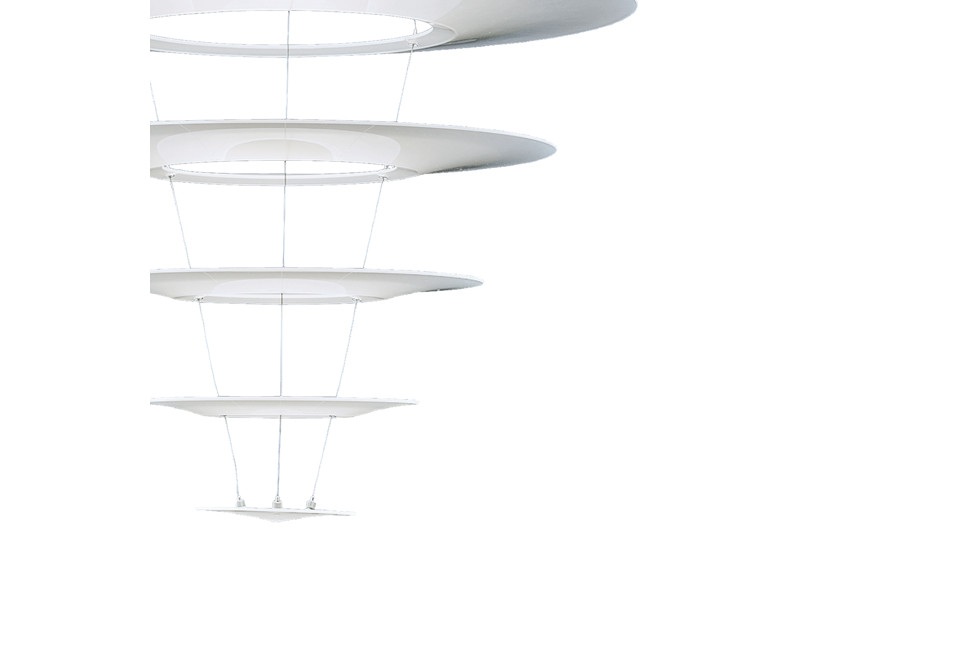 terza foto ENIGMA 545 Lampada a sospensione in alluminio