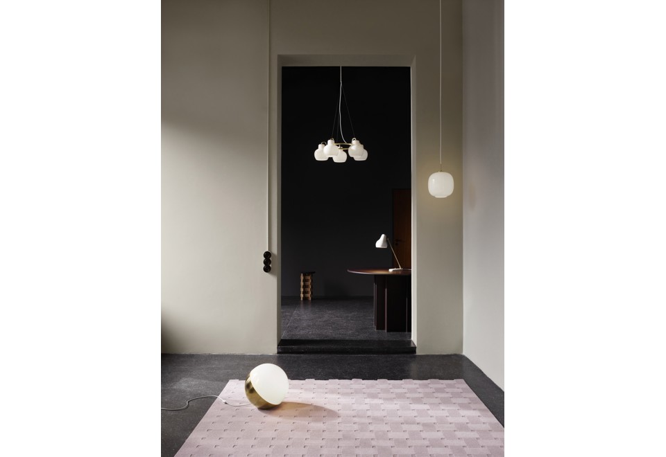 terza foto VL STUDIO Lampada da tavolo a LED in metallo