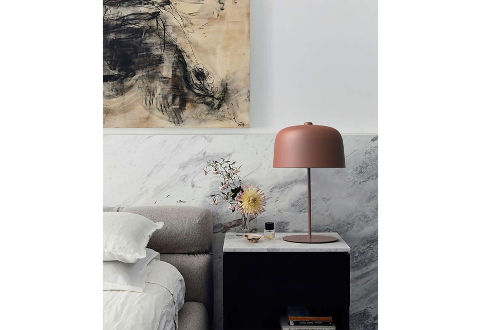 terza foto ZILE Lampada da tavolo a LED in polimero