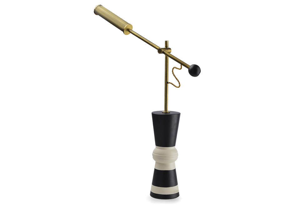 terza foto GOLDIE B Lampada da tavolo a LED
