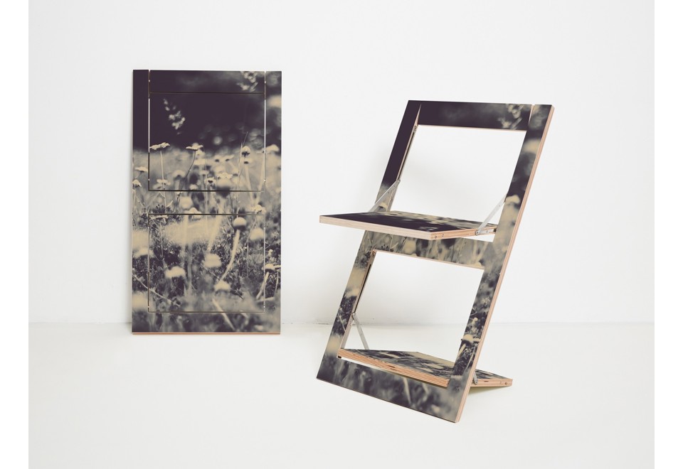 prima foto FLÄPPS FOLDING CHAIR WILD AND FREE Sedia pieghevole in compensato