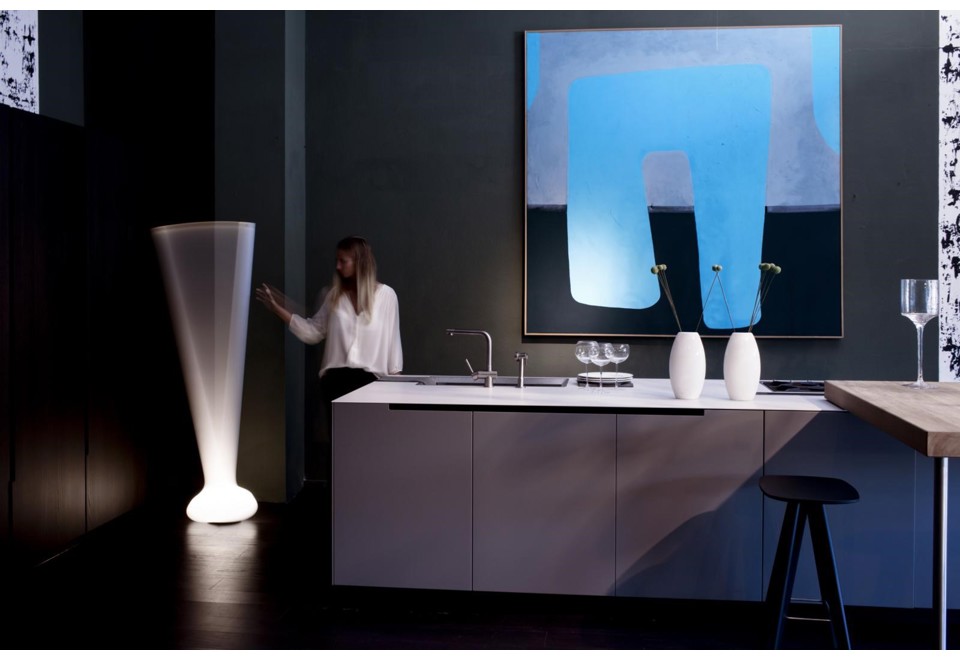 seconda foto PIN Lampada da terra in polietilene con dimmer