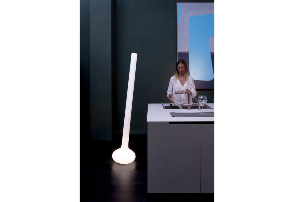 terza foto PIN Lampada da terra in polietilene con dimmer