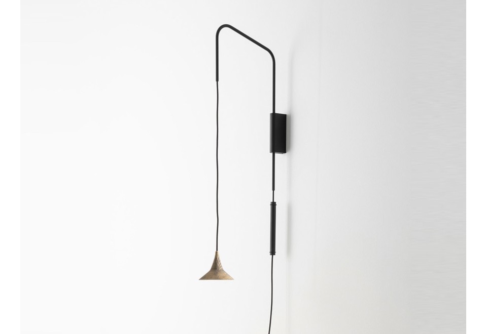 prima foto UNTERLINDEN Lampada da parete a LED in ottone