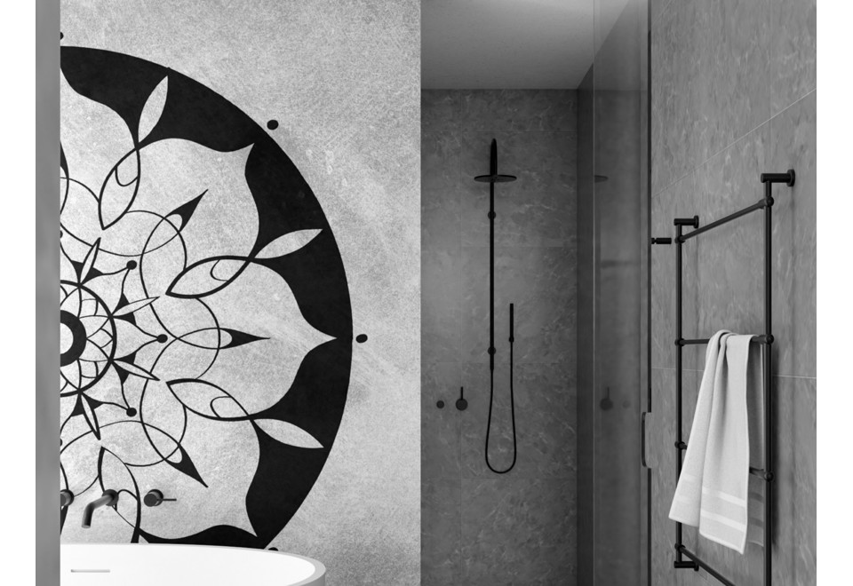 prima foto MANDALA Carta da parati a motivi lavabile in vinile