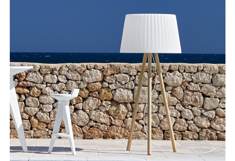prima foto AGATA WOOD Lampada da terra in Poleasy®