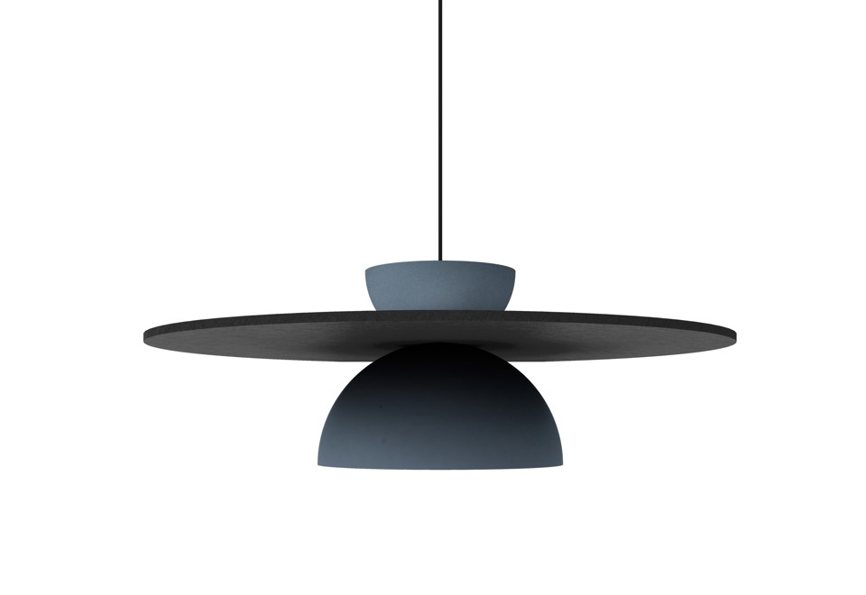 prima foto TIRES Lampada a sospensione a LED acustica