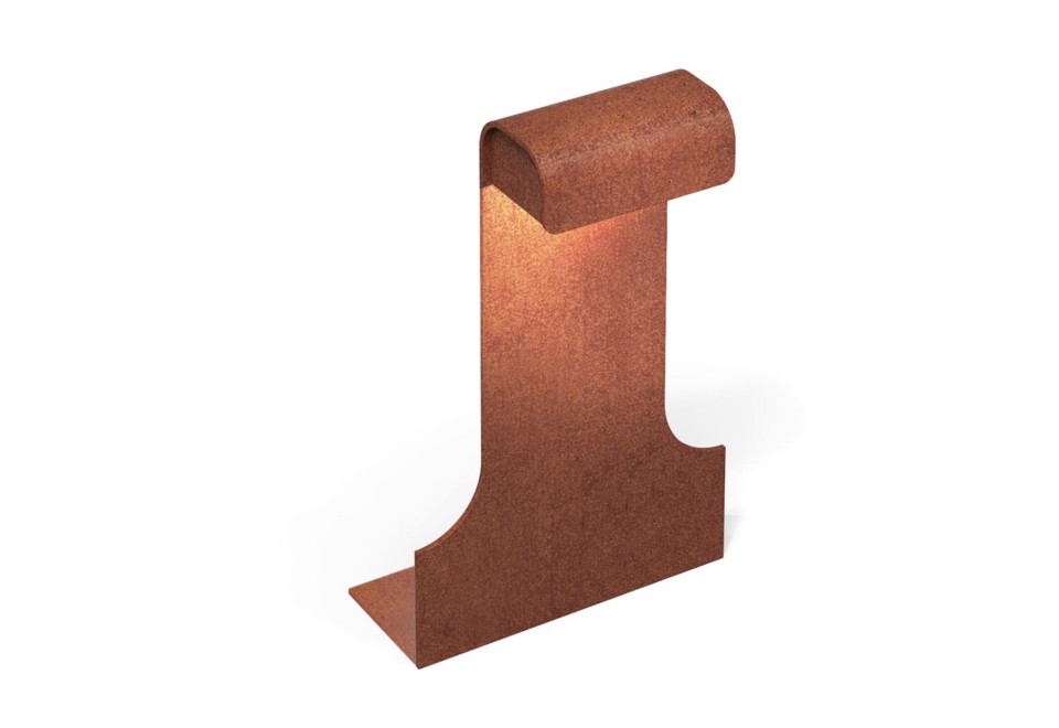 prima foto JARDIN Segnapasso in acciaio Corten™ per esterni