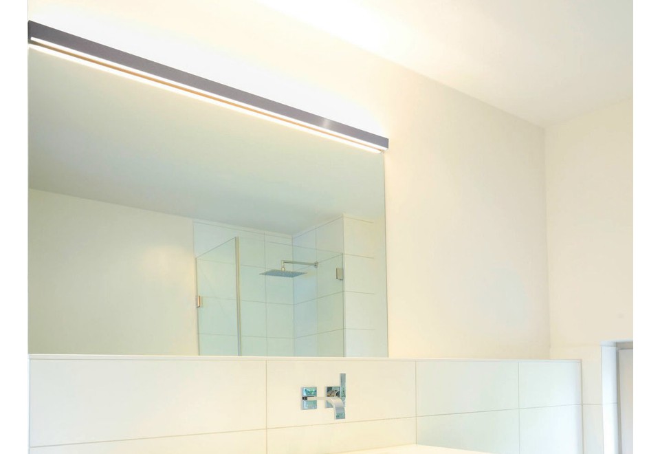 terza foto ARCHITECTURE WALL LIGHT SYSTEM Lampada da parete a LED in alluminio e vetro