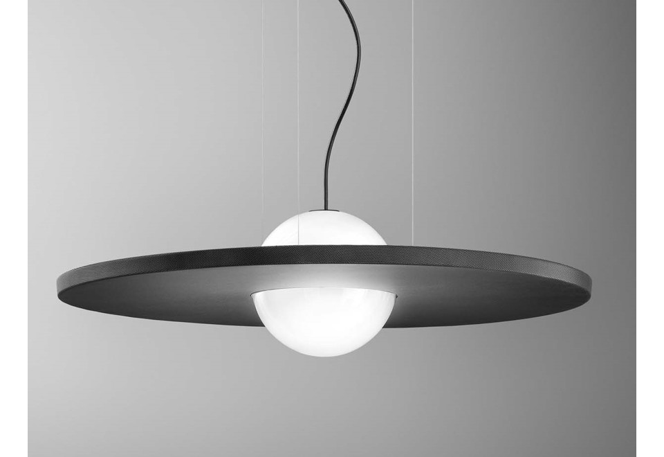 prima foto IRVING SILENCE Lampada a sospensione a LED in lamiera forata