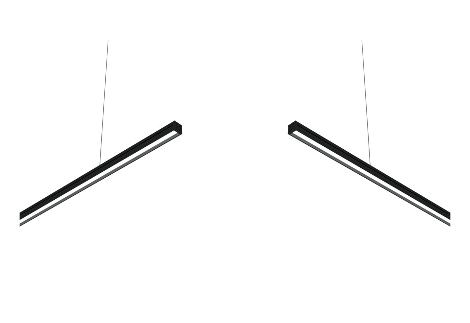prima foto MICROLINEA Lampada a sospensione a LED in alluminio