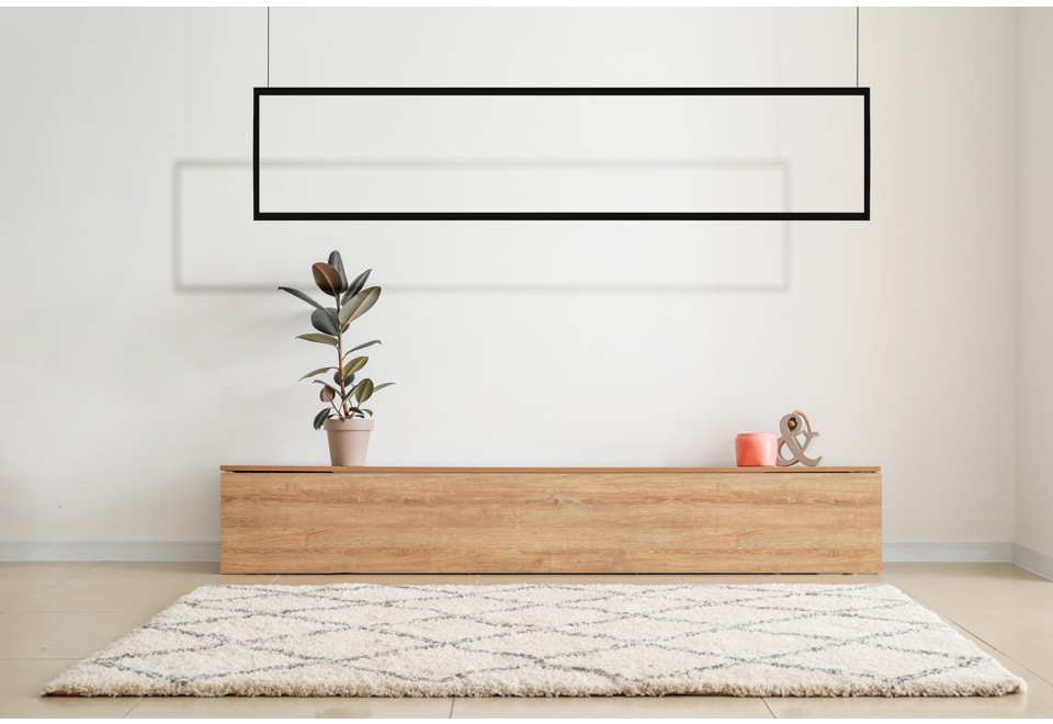 seconda foto STELO Lampada a sospensione a LED in alluminio