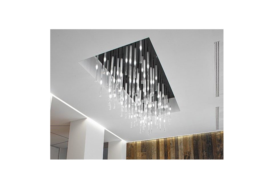 prima foto CANDLE Lampada a sospensione in vetro