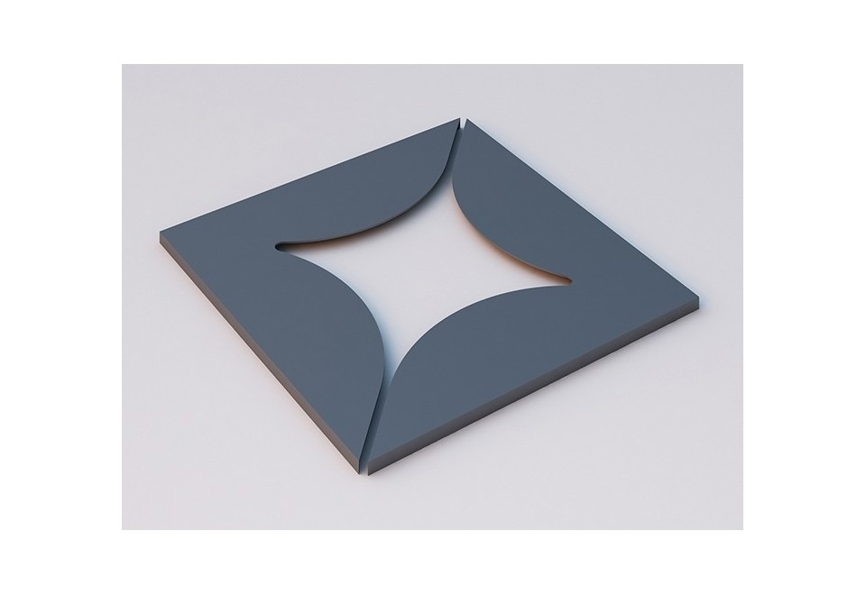 prima foto STAR Griglia per alberi in acciaio