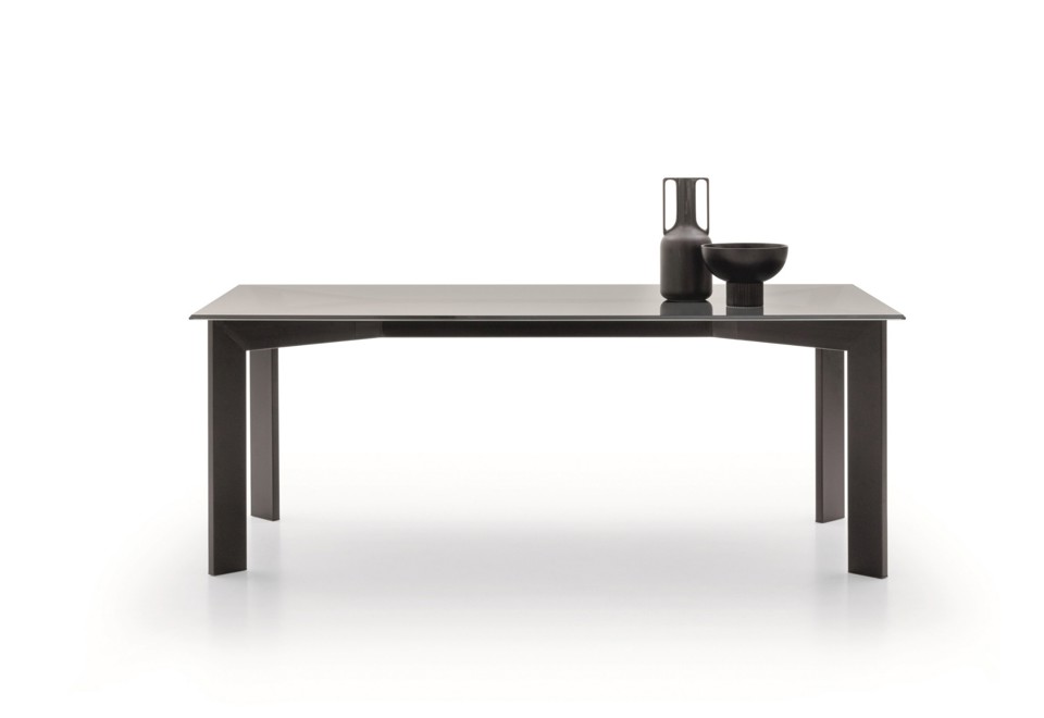 prima foto FRAME Tavolo rettangolare in vetro