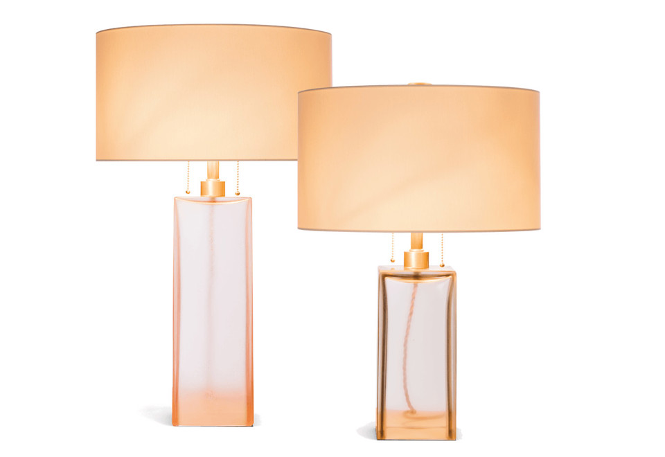 prima foto NETTUNO Lampada da tavolo fatta a mano in vetro