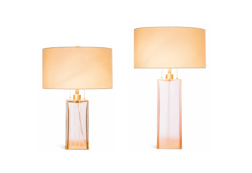 seconda foto NETTUNO Lampada da tavolo fatta a mano in vetro