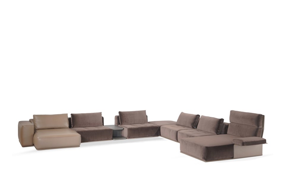 prima foto SOHO Divano modulare in tessuto