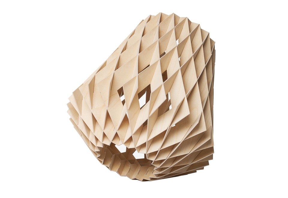 prima foto PILKE SIGNATURE 28 Lampada da tavolo fatta a mano in betulla