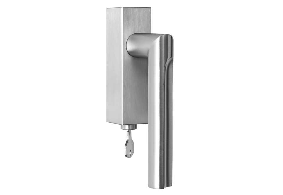 prima foto ECLIPSE DR103 DKLOCK IN Maniglia per finestre in acciaio inox con serratura