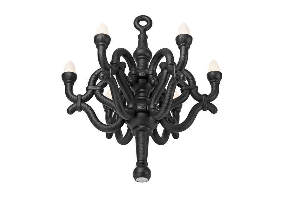 seconda foto FALLEN CHANDELIER XL Lampada da terra a LED