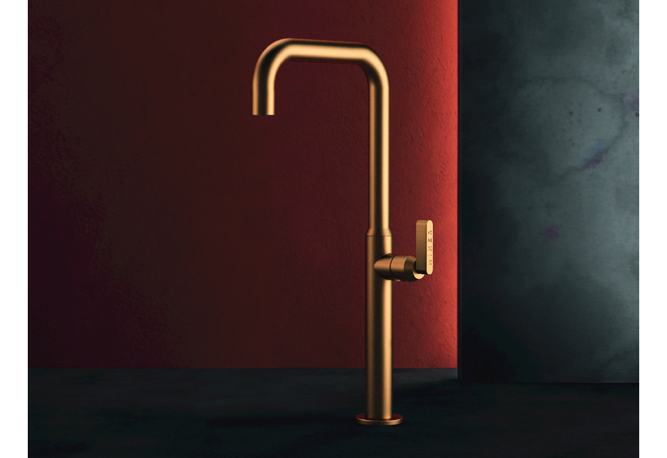 prima foto KOÈ Miscelatore per lavabo da piano monocomando in ottone