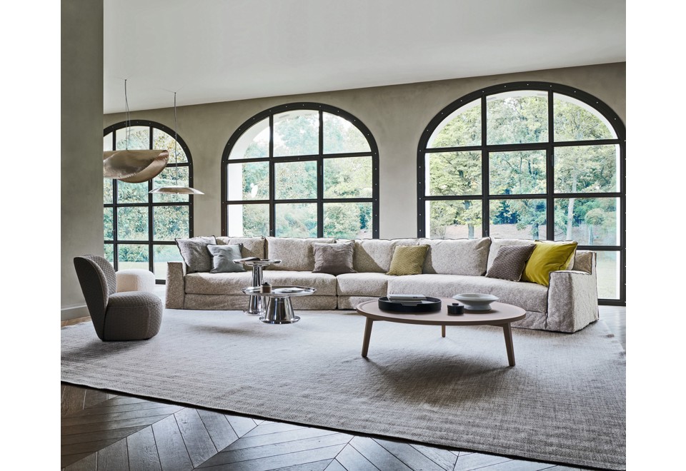 terza foto LOLL COMP. 10 Divano componibile curvo sfoderabile