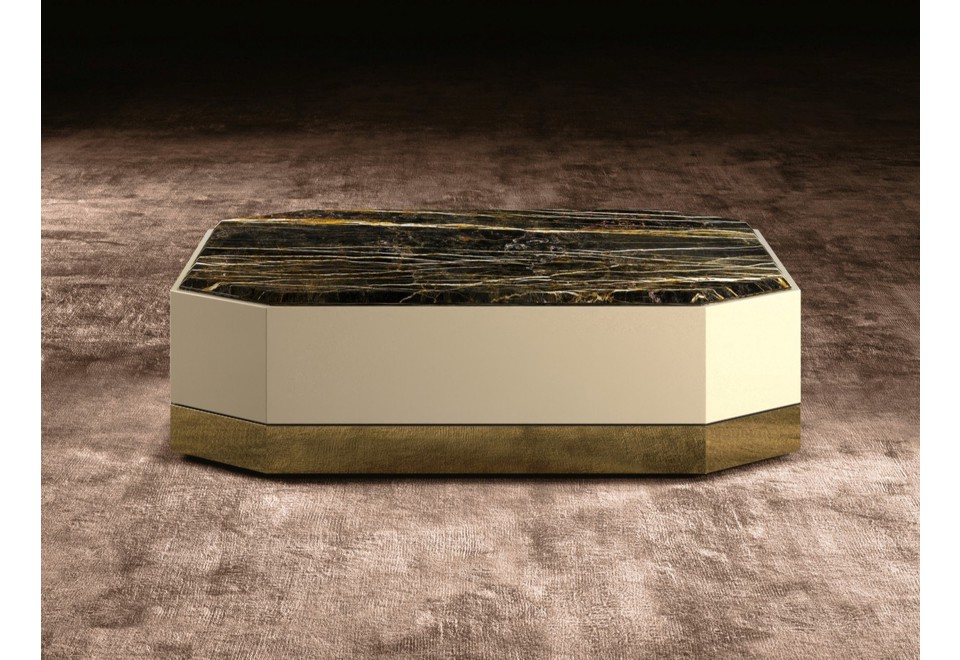 prima foto SENZA FINE Tavolino basso ottagonale in legno