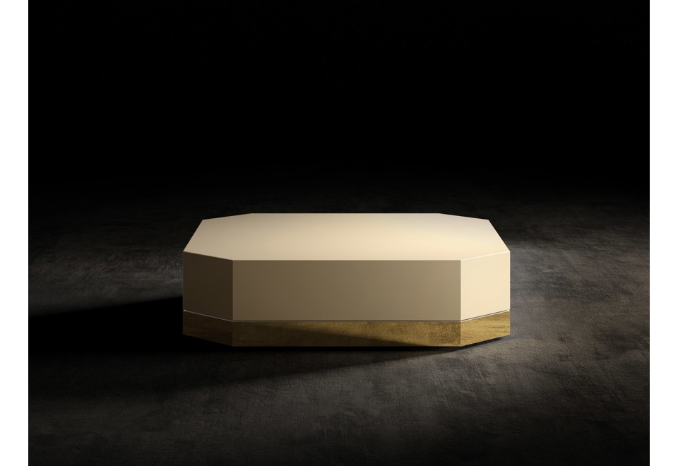 terza foto SENZA FINE Tavolino basso ottagonale in legno