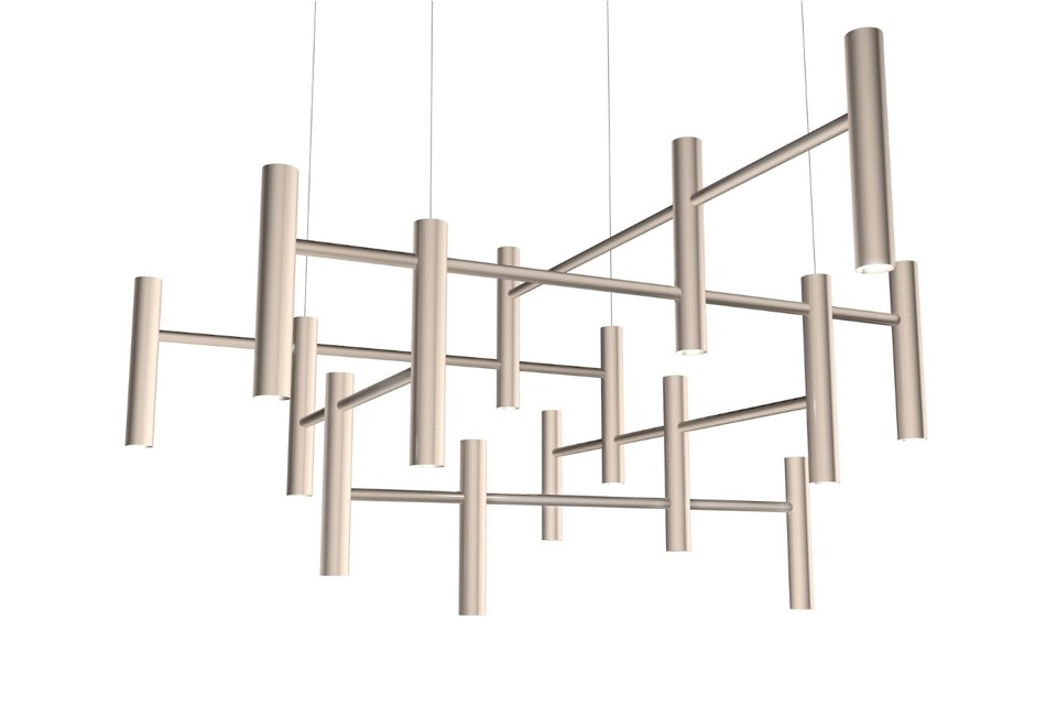 prima foto EVOLUTION S / M / VERTICAL Lampada a sospensione a LED in alluminio