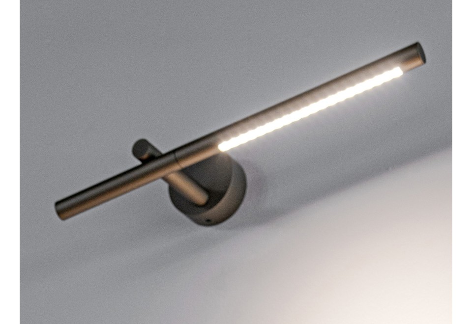 terza foto PALITO WALL Lampada da parete a LED orientabile in alluminio