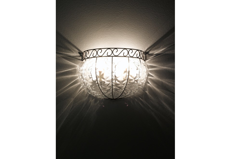 seconda foto HAREM MA 160 Applique in vetro di Murano