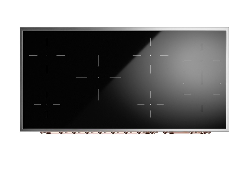 seconda foto P12N Cucina a libera installazione in acciaio con piano cottura a induzione