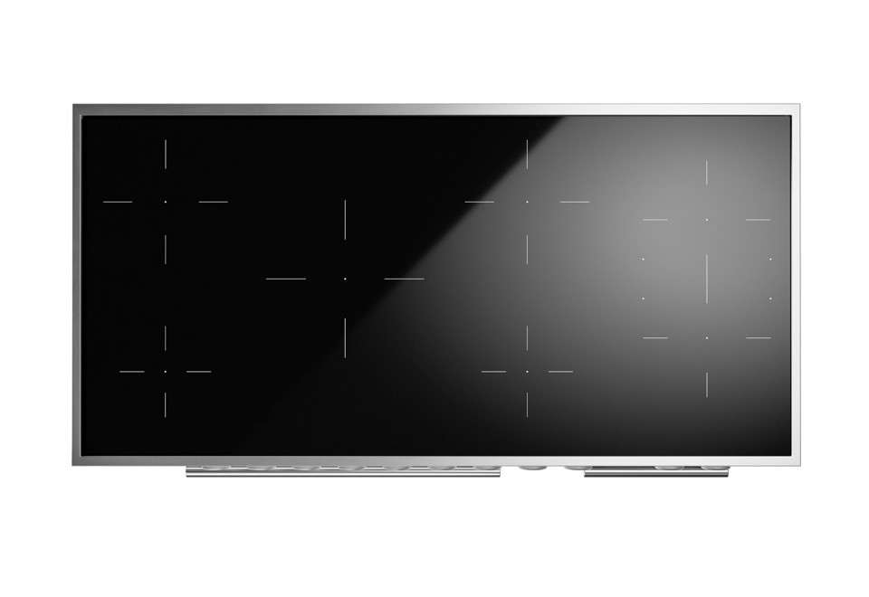 seconda foto Cucina a libera installazione in acciaio con piano cottura a induzione