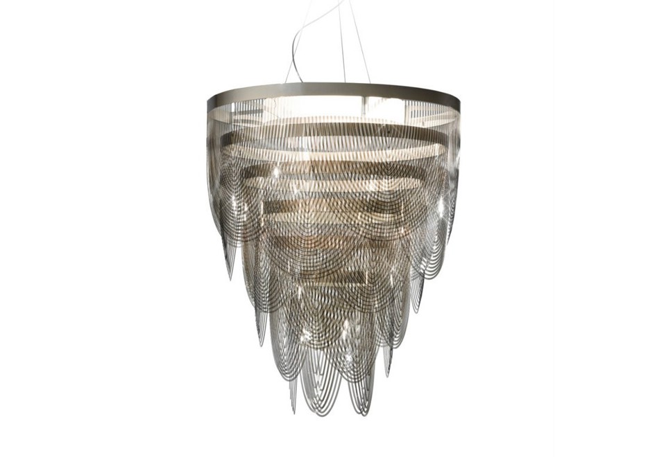 seconda foto CEREMONY Lampada a sospensione in Opalflex® e Cristalflex®