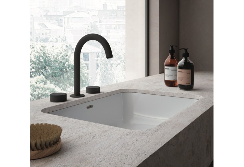 seconda foto LAGUNA Lavabo da incasso sottopiano in ceramica