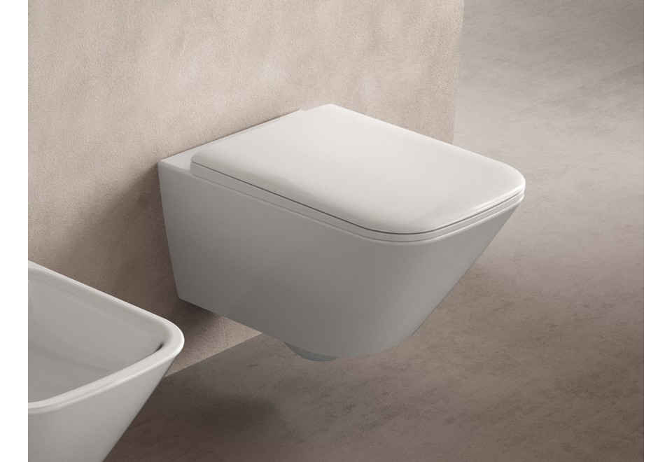 prima foto LAGUNA Wc sospeso in ceramica