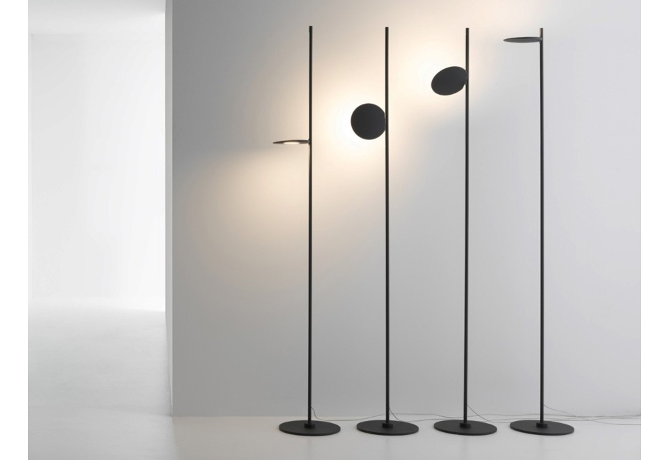 prima foto KIMIA Lampada da terra a LED orientabile in alluminio