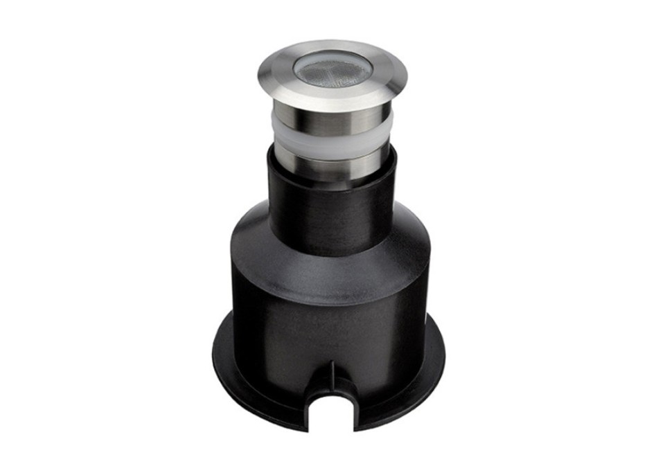 prima foto HYDROFLOOR SMALL Segnapasso a LED a pavimento in acciaio inox per esterni