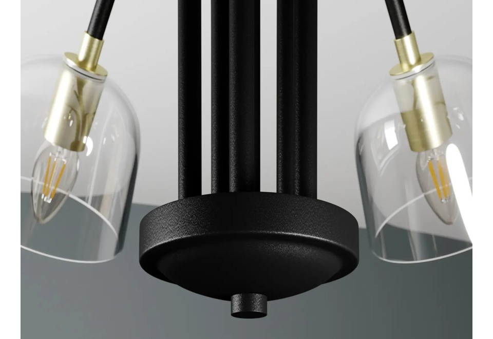 seconda foto ANJITA 5 Lampada a sospensione in vetro