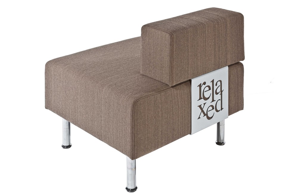 prima foto Relaxed Poltrona in tessuto per contract