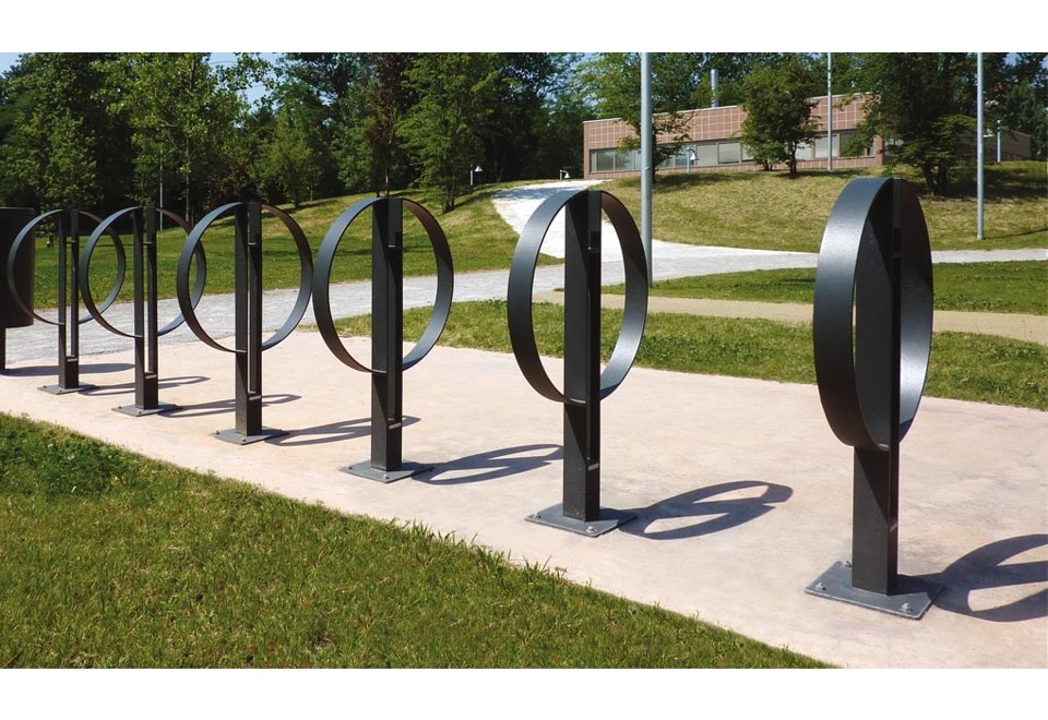 seconda foto CAFÈ Portabici in acciaio