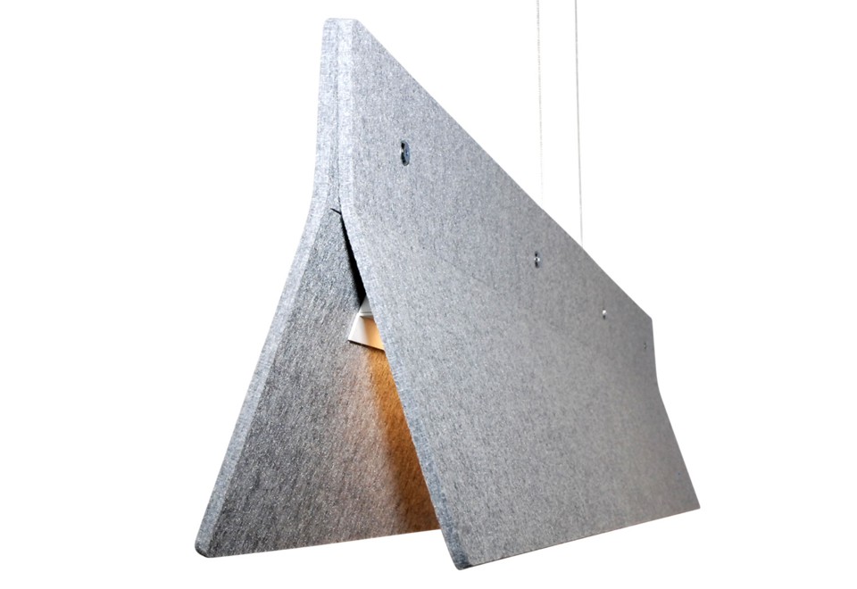prima foto ACOUSTIC LINE Lampada a sospensione acustica in feltro di lana