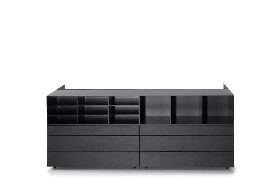 seconda foto HUB Cassettiera in legno