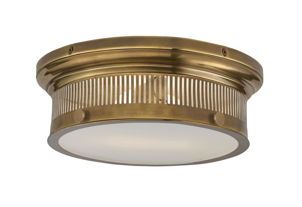 prima foto ALDERLY Lampada da soffitto in ottone