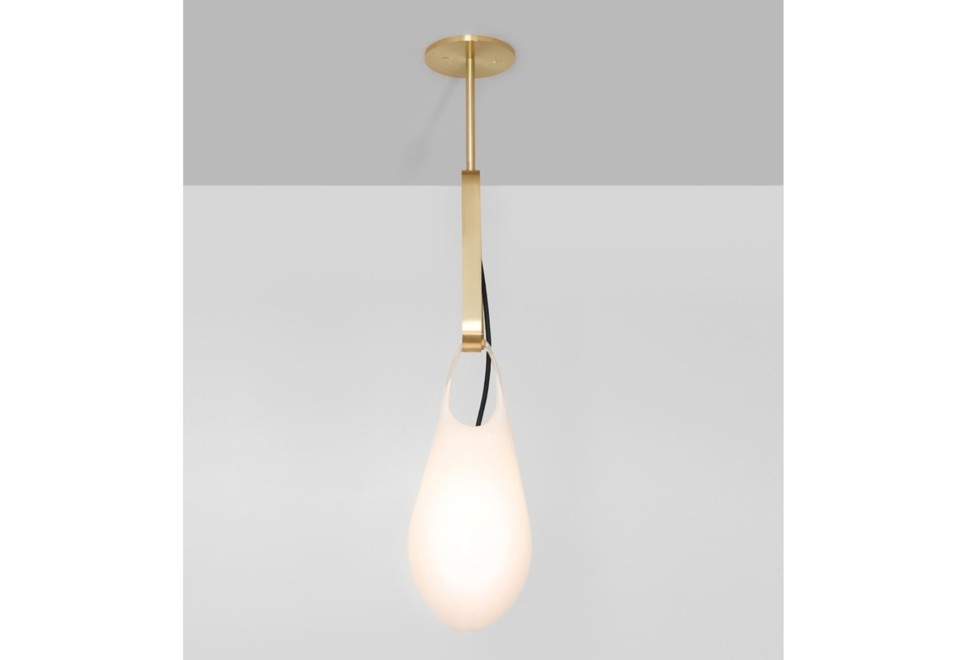 prima foto HOLD PIN Lampada a sospensione a LED in vetro soffiato