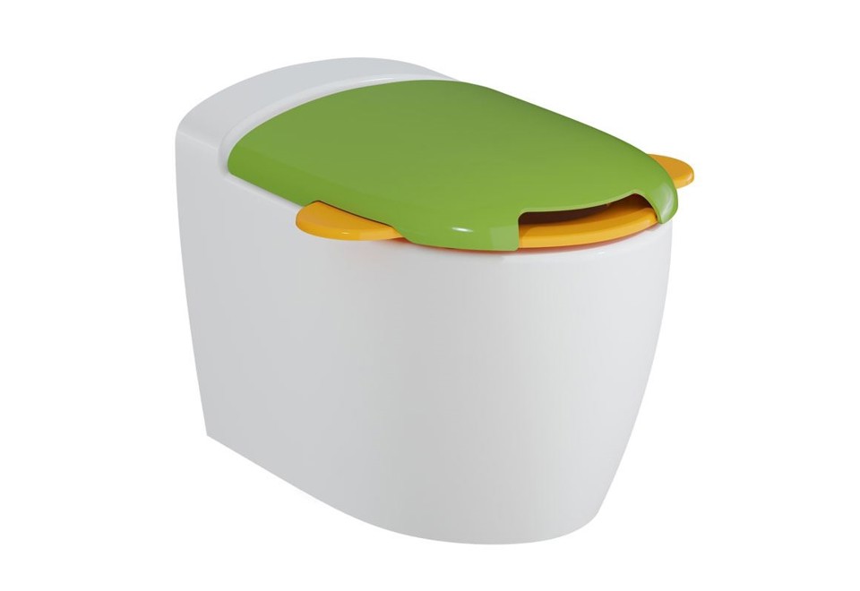 prima foto SENTO KIDS Wc sospeso in ceramica per bambini
