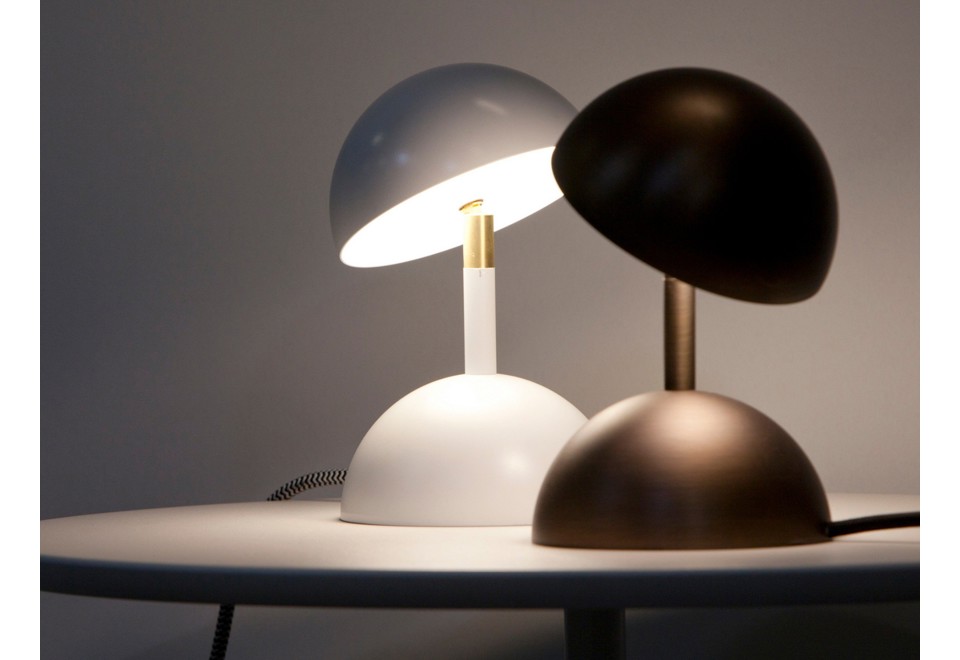 prima foto °DIABOLO Lampada da tavolo a LED orientabile in alluminio