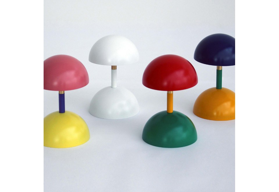 seconda foto °DIABOLO Lampada da tavolo a LED orientabile in alluminio