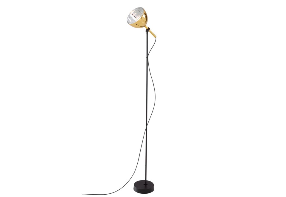 prima foto BRASS BELL Lampada da terra a LED orientabile in ottone